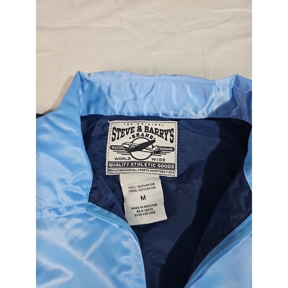 Steve & Barry Men‎ 100% Nylon Shell Windbreaker Full Zip Jacket Size M - Picture 4 of 13